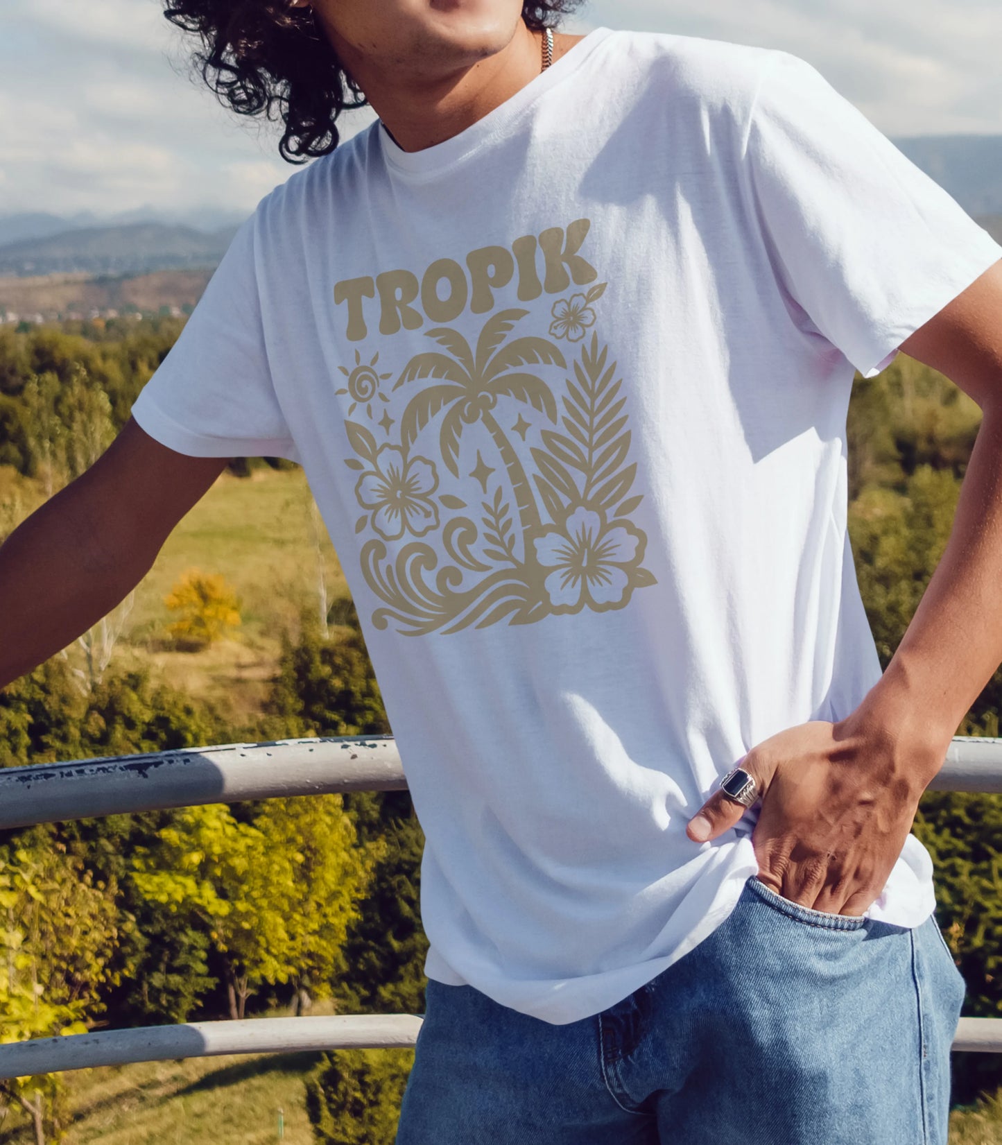 T-Shirt Tropik | Unisexe