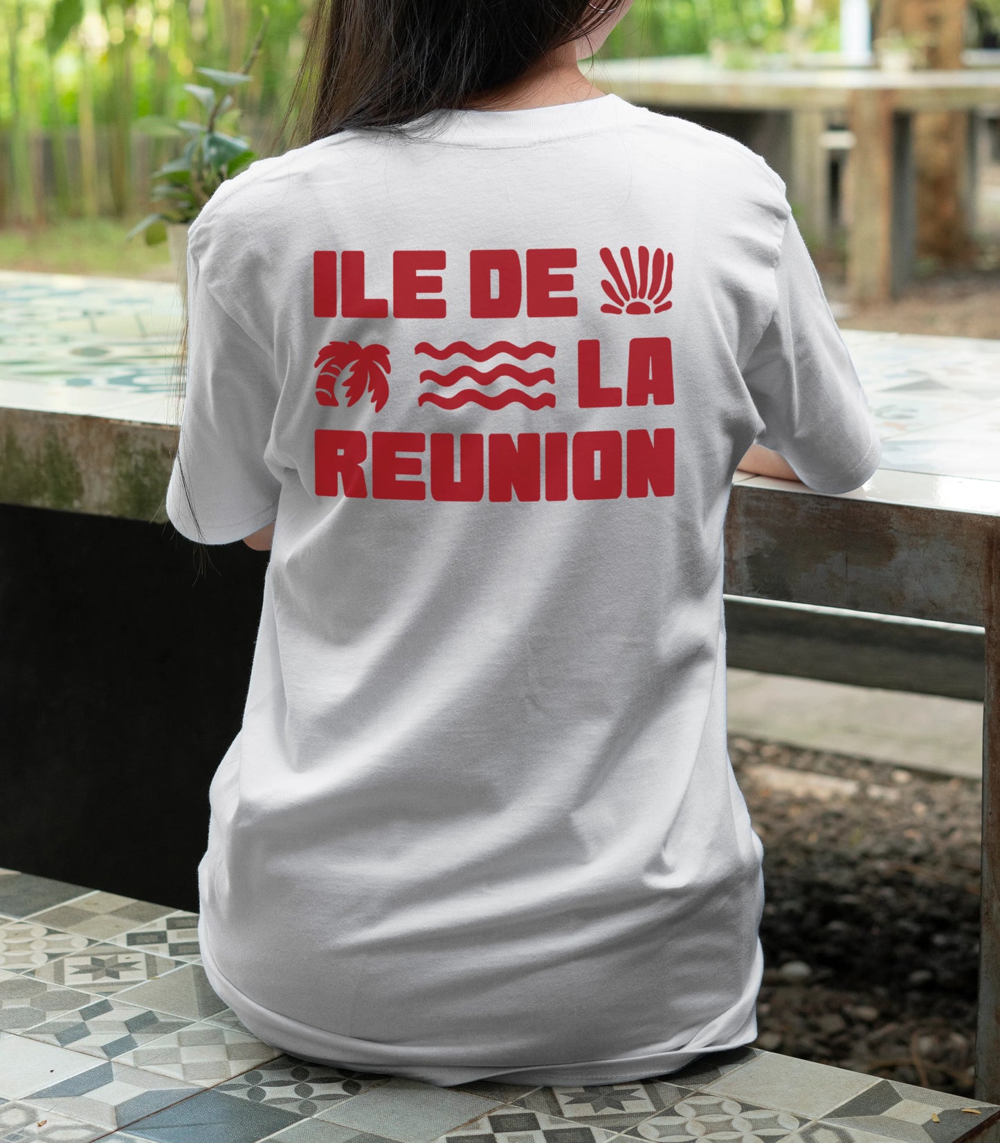T-Shirt Ile de la réunion | Unisexe