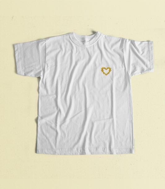 T-Shirt Cœur Chaud | Unisexe