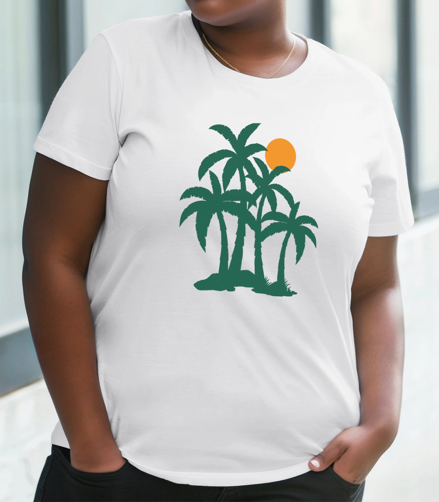 T-Shirt Palmiers | Unisexe