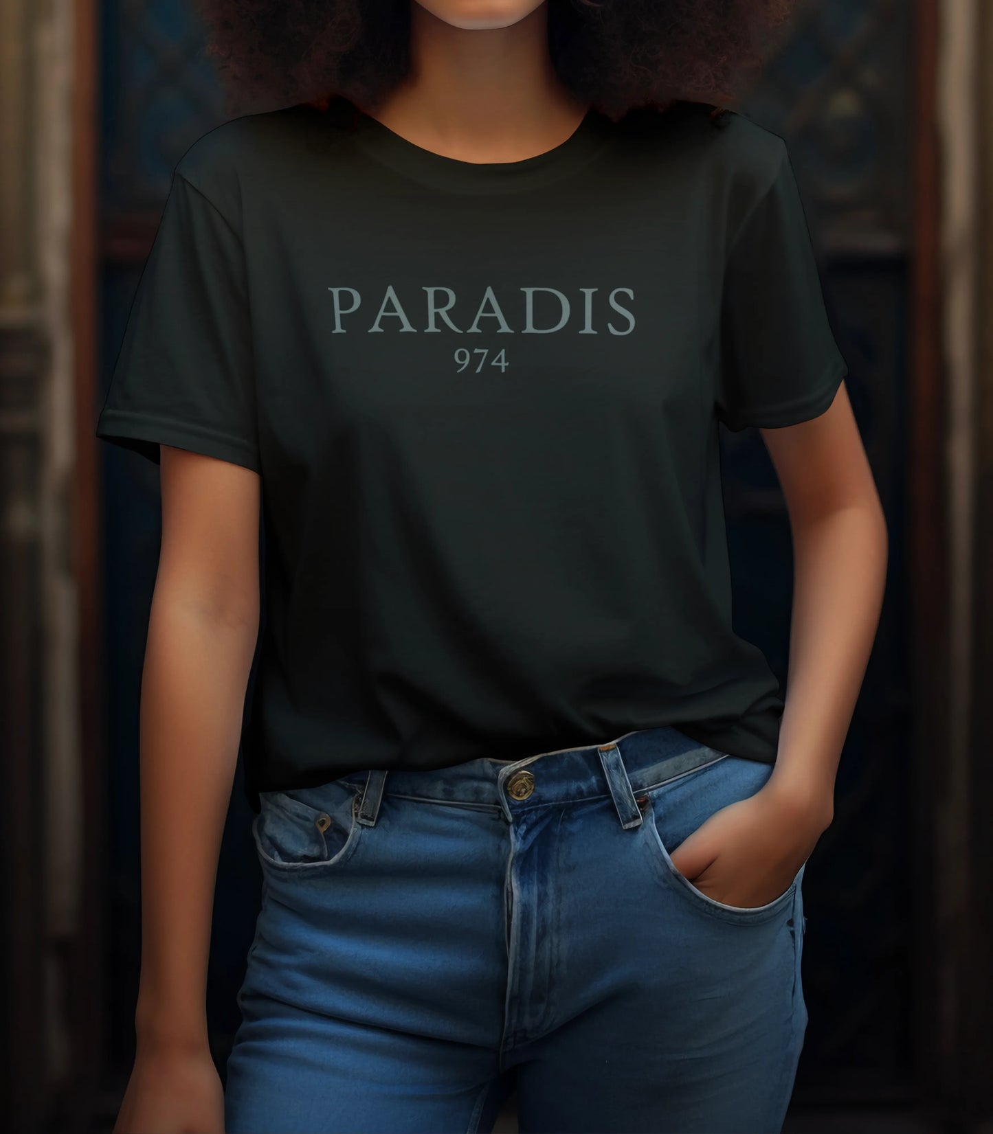 T-Shirt Paradis 974 | Unisexe