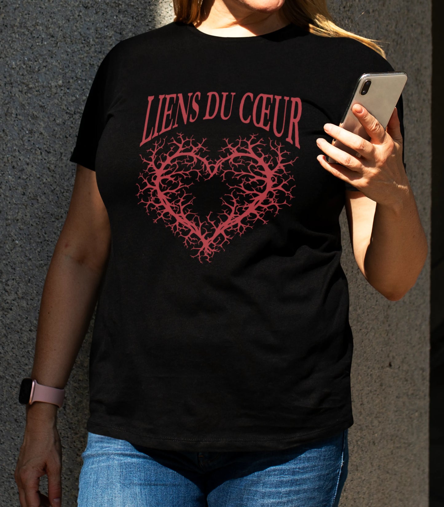 T-Shirt Liens Du Cœur | Unisexe