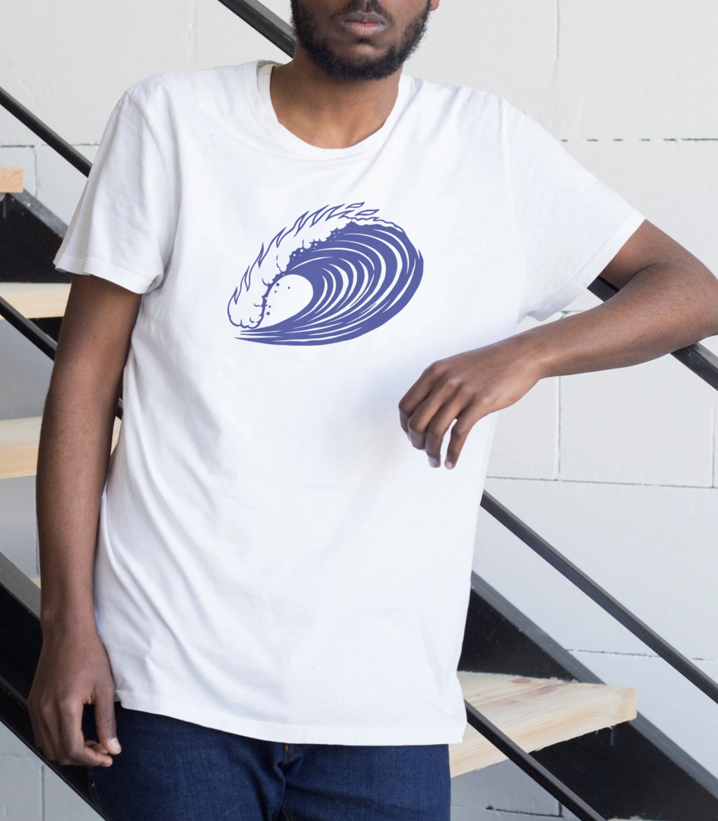 T-Shirt Vague | Unisexe