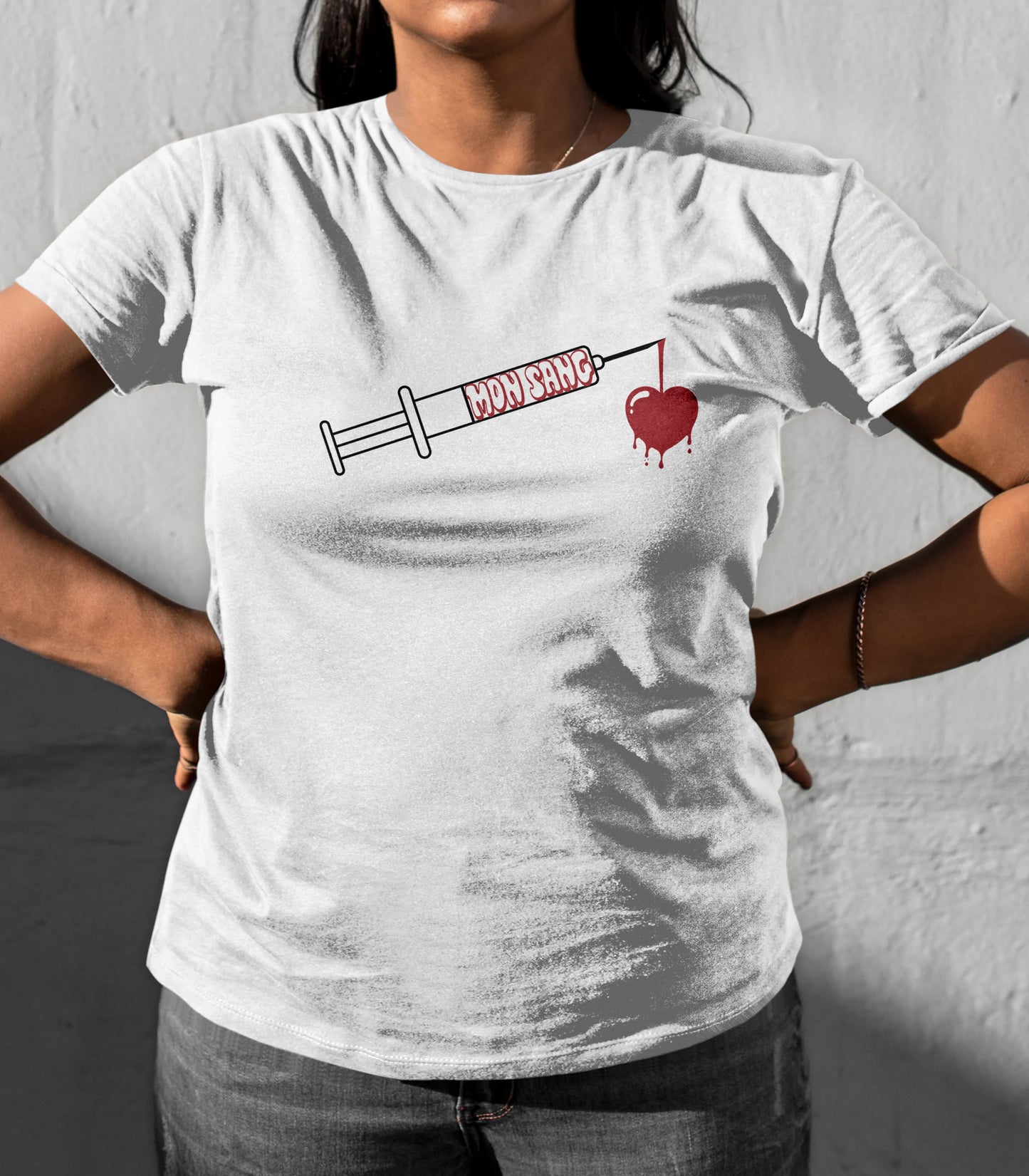 T-Shirt Mon Sang | Unisexe