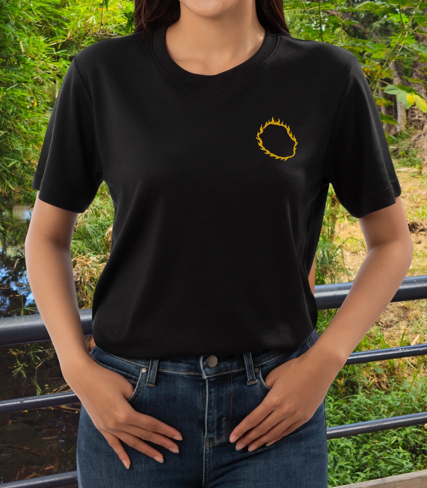 T-Shirt Ti Flam Kréol | Unisexe