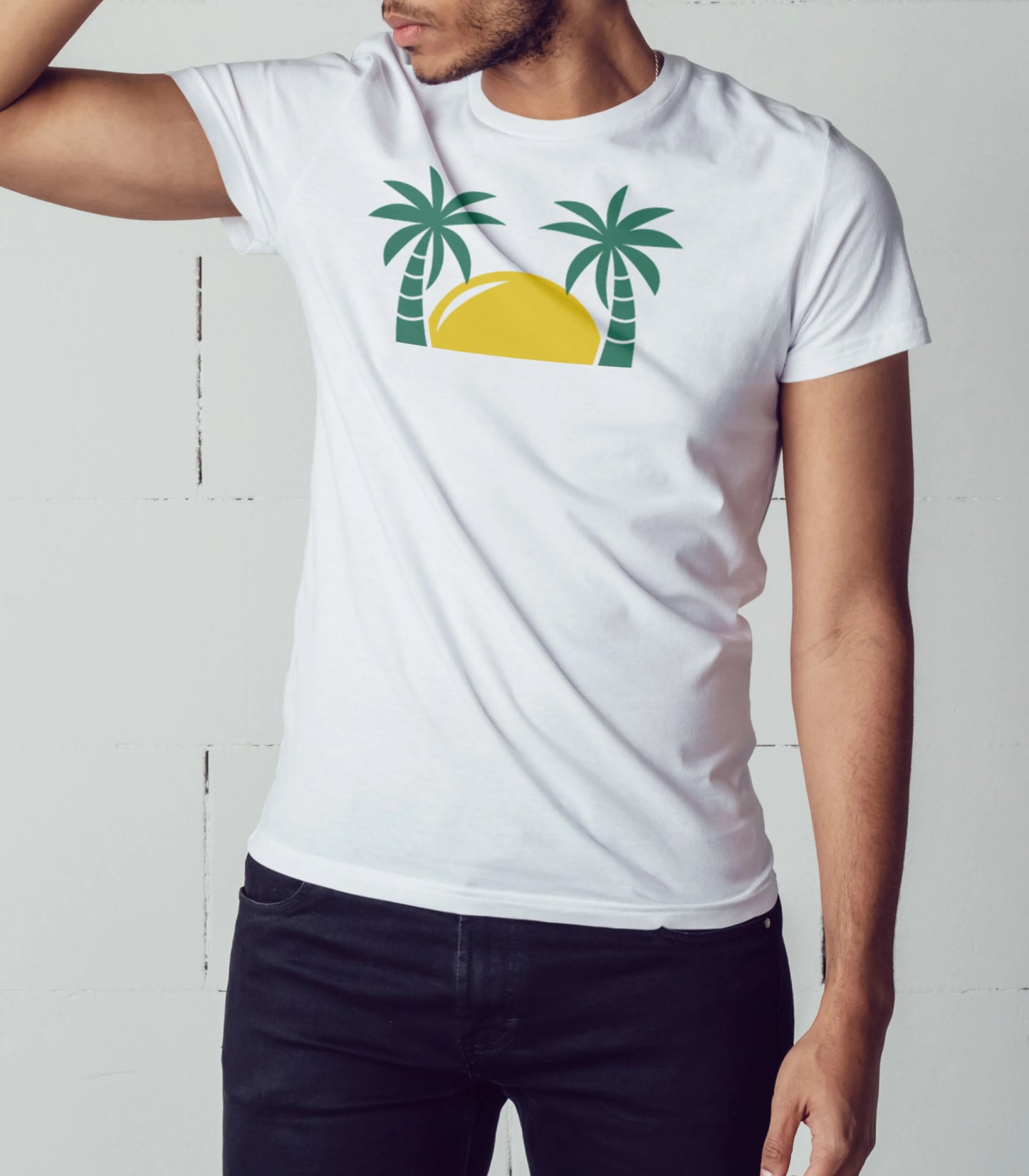 T-Shirt Soleil Tropical | Unisexe