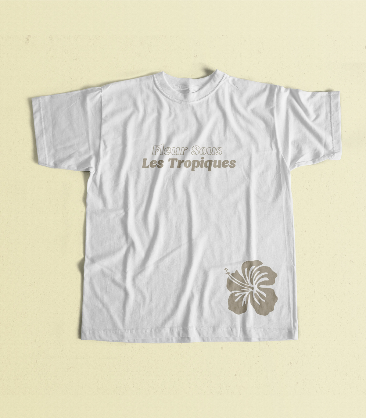 T-Shirt Fleur Sous Les Tropiques | Unisexe