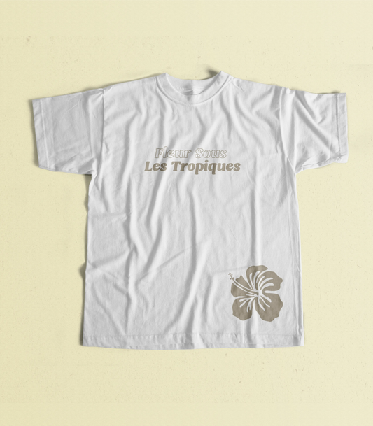 T-Shirt Fleur Sous Les Tropiques | Unisexe