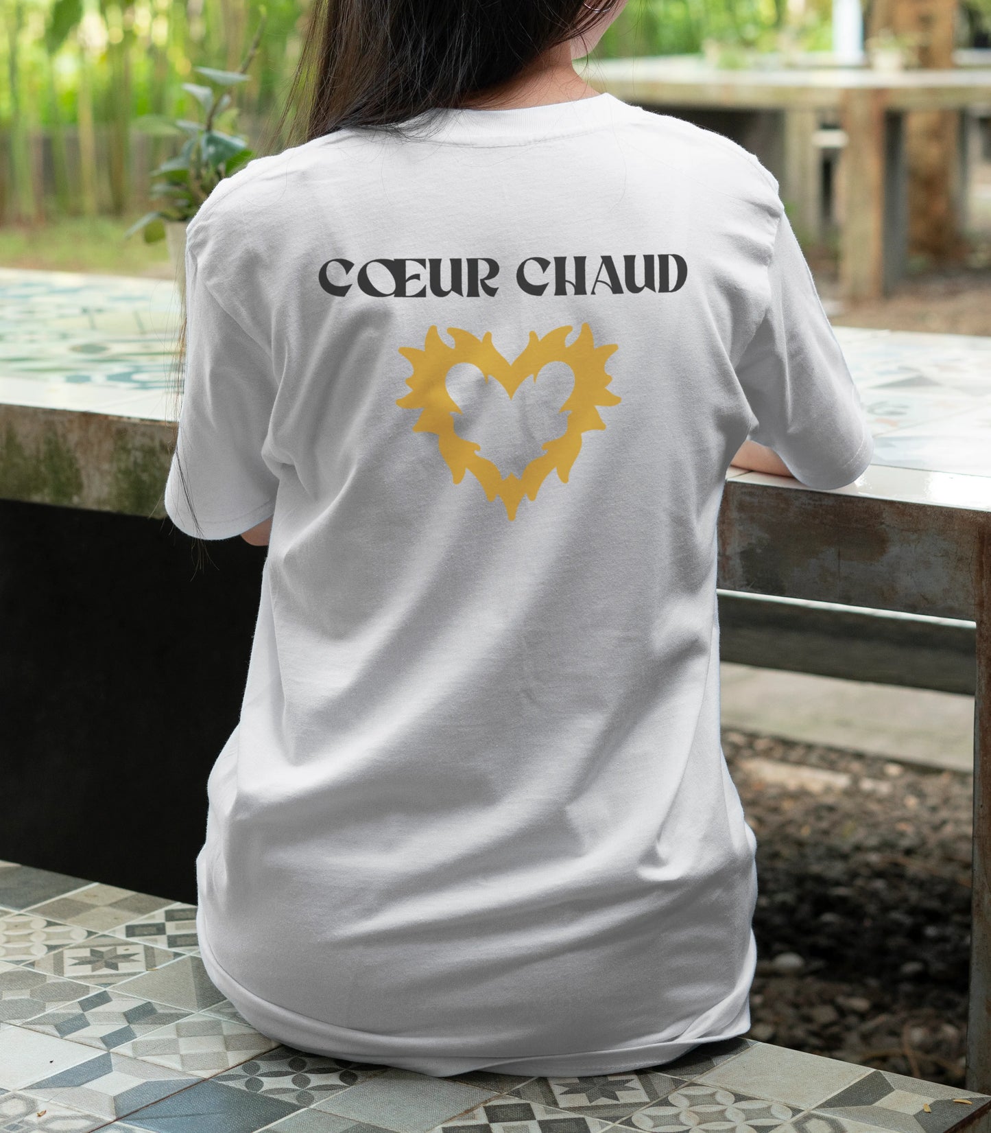 T-Shirt Cœur Chaud | Unisexe