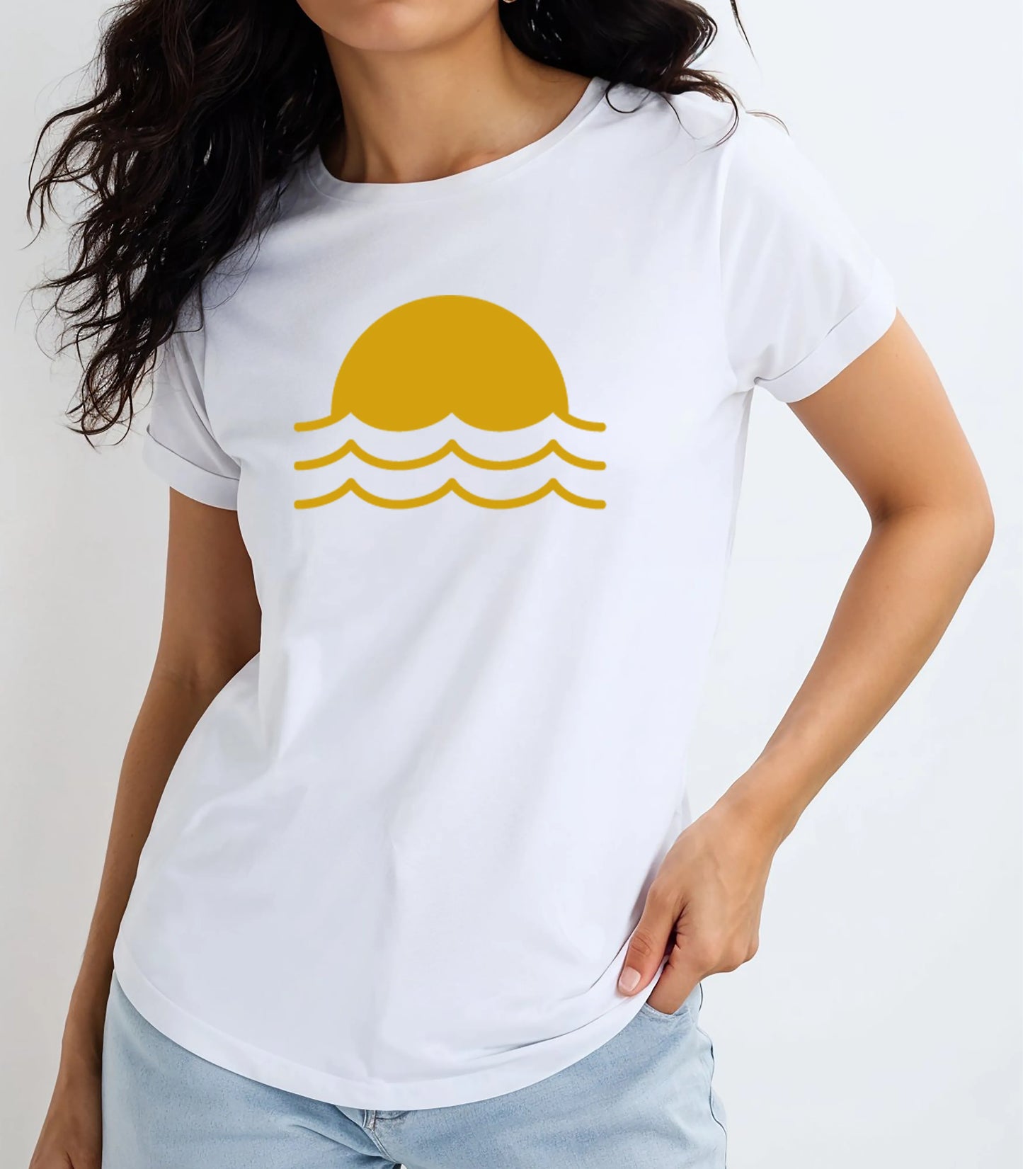 T-Shirt Vague Solaire | Unisexe