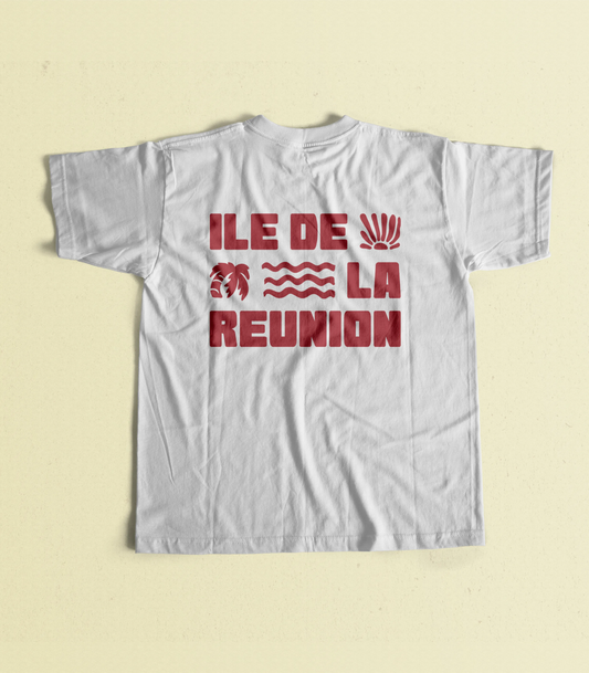 T-Shirt Ile de la réunion | Unisexe