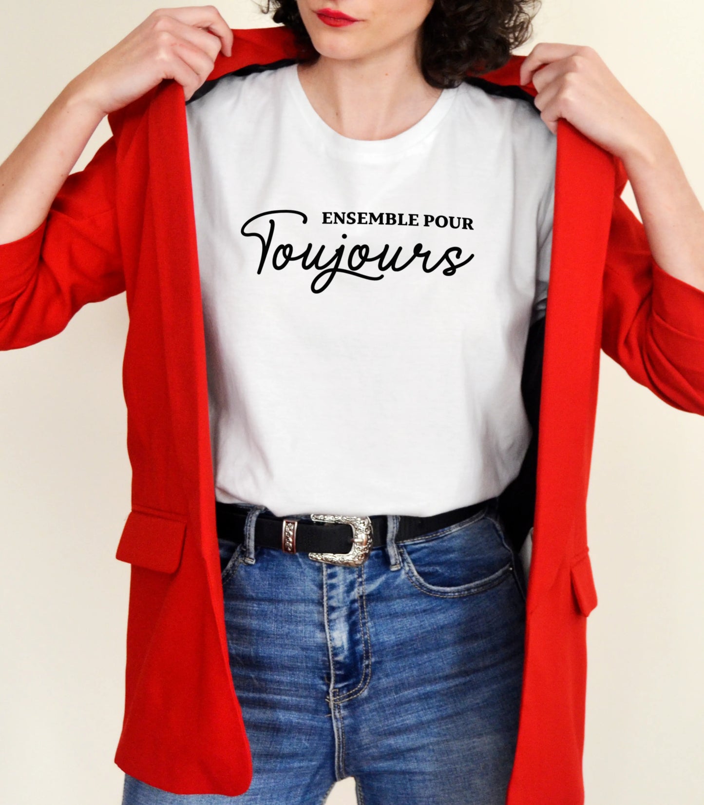 T-Shirt Ensemble Pour Toujours | Unisexe