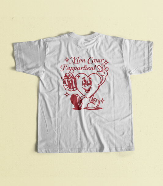 T-Shirt Mon Cœur t'appartient | Unisexe