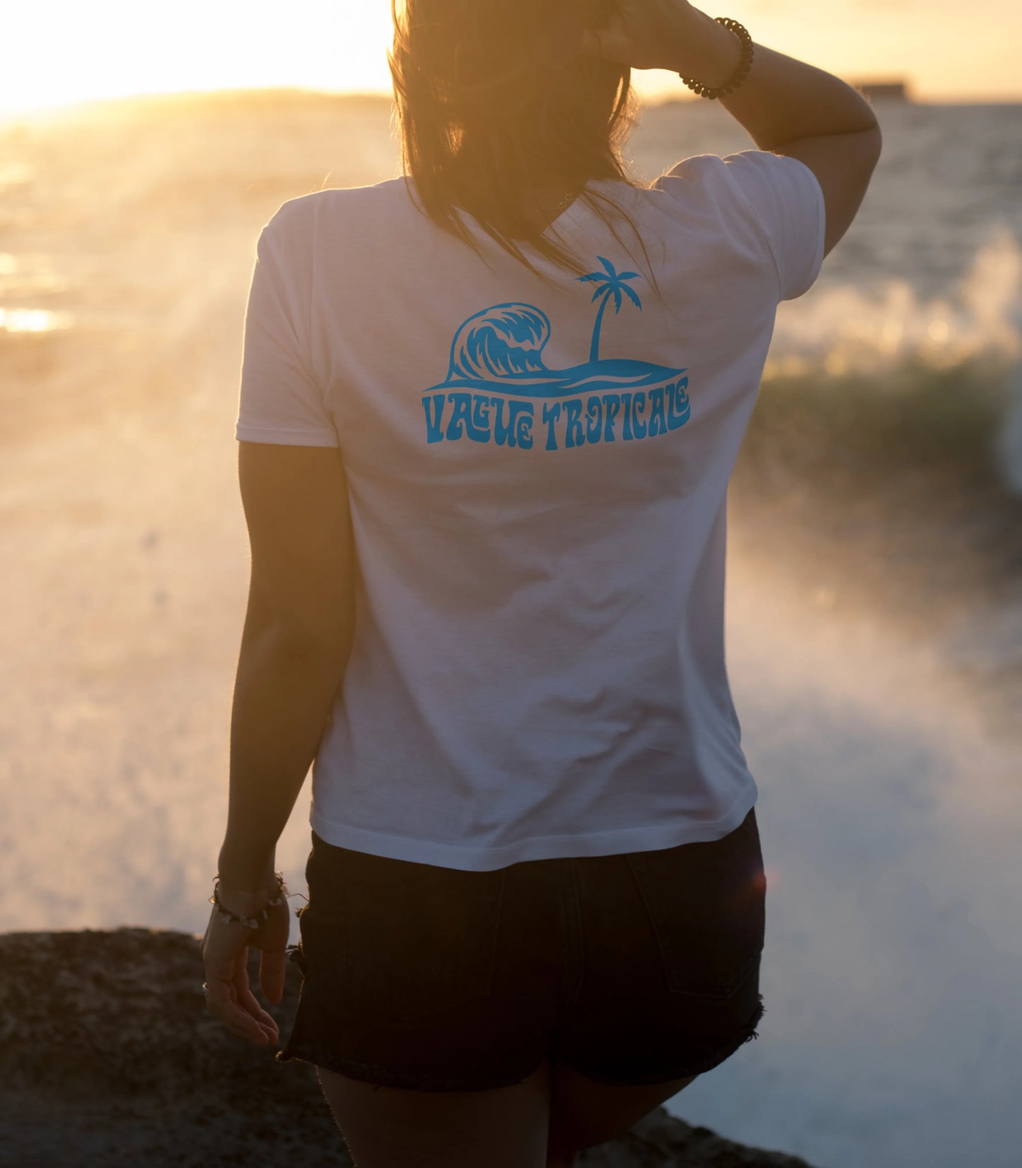 T-Shirt Vague Tropicale | Unisexe