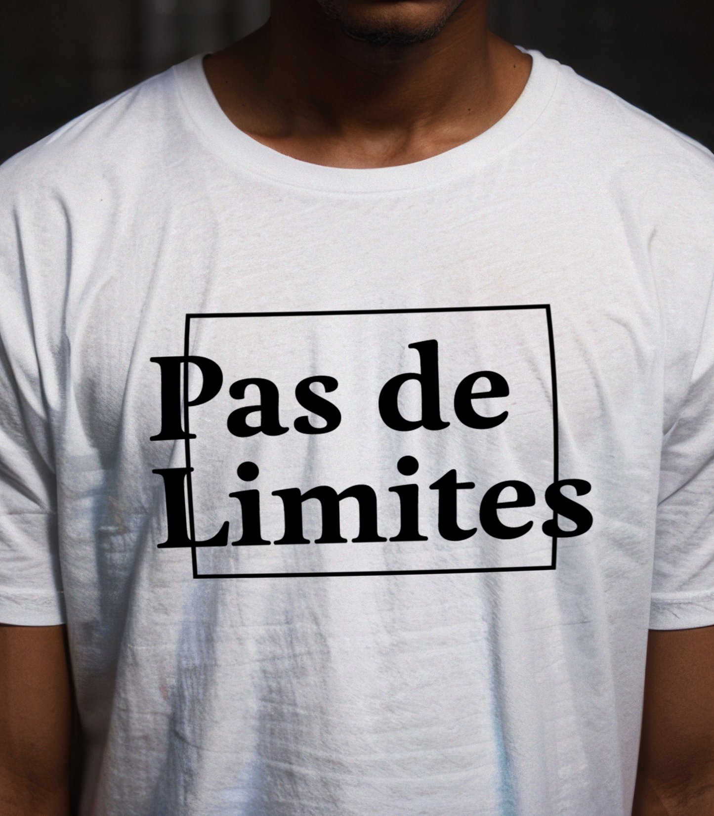 T-Shirt Pas De Limites | Unisexe